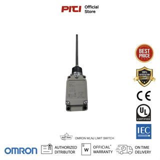 Omron WLNJ Limit Switch ก้านลวดสปริงขดเป็นท่อเส้นผ่านศูนย์กลาง 6.5 มม. ดัดงอได้