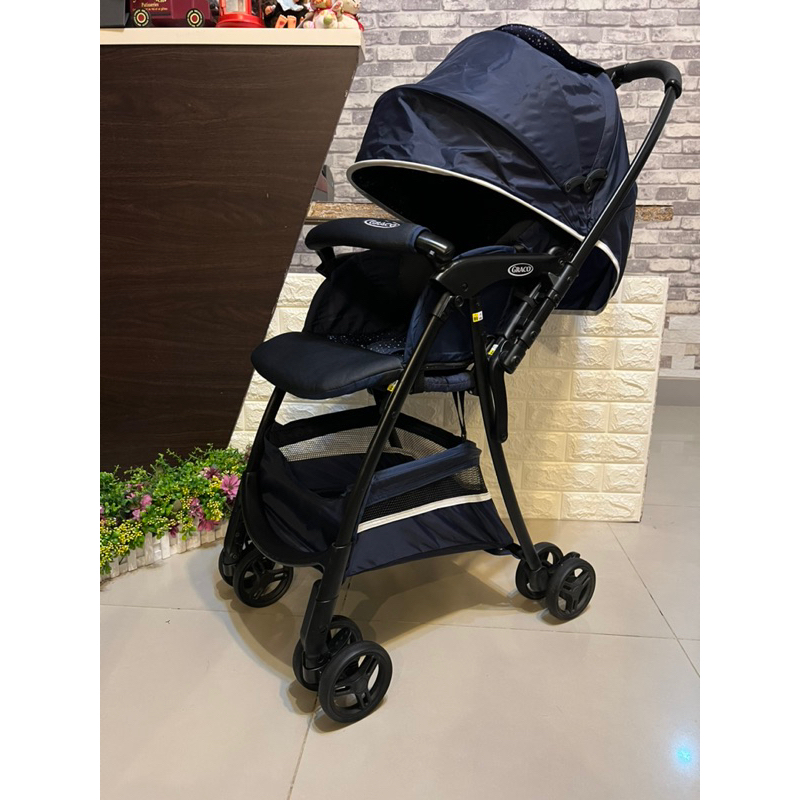 รถเข็นเด็ก ยี่ห้อ Graco รุ่น Citi Go สีน้ำเงินกรมท่า รุ่นใหม่ชนชอป