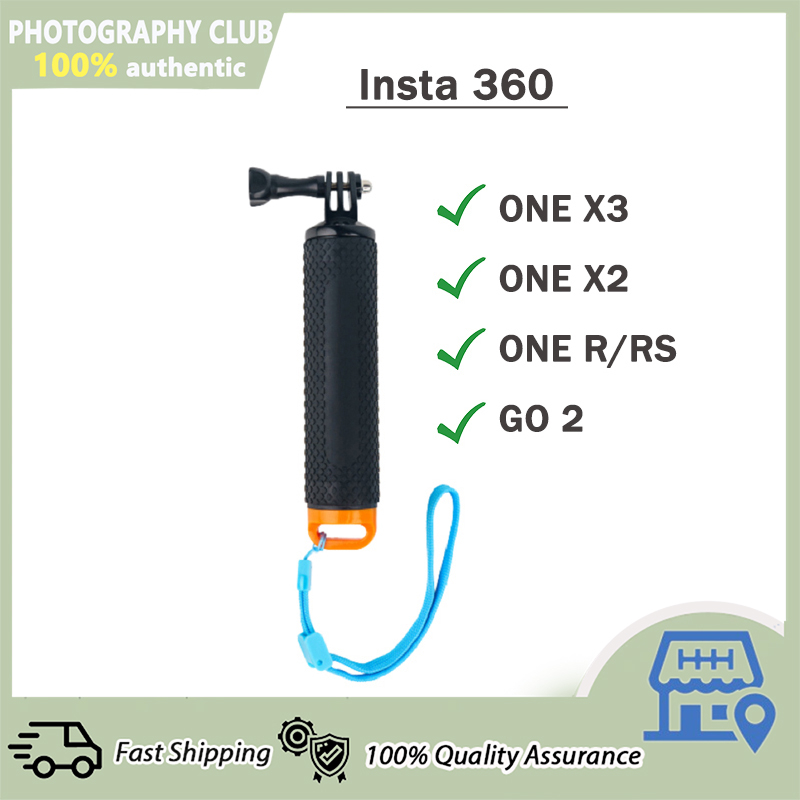 กล้องถ่ายภาพ Insta 360 Ace PRO ONE X4/R/RS/ X3X2 Universal Buoyancy Handheld Float Hand Grip Buoyancy Rod อุปกรณ์เสริม