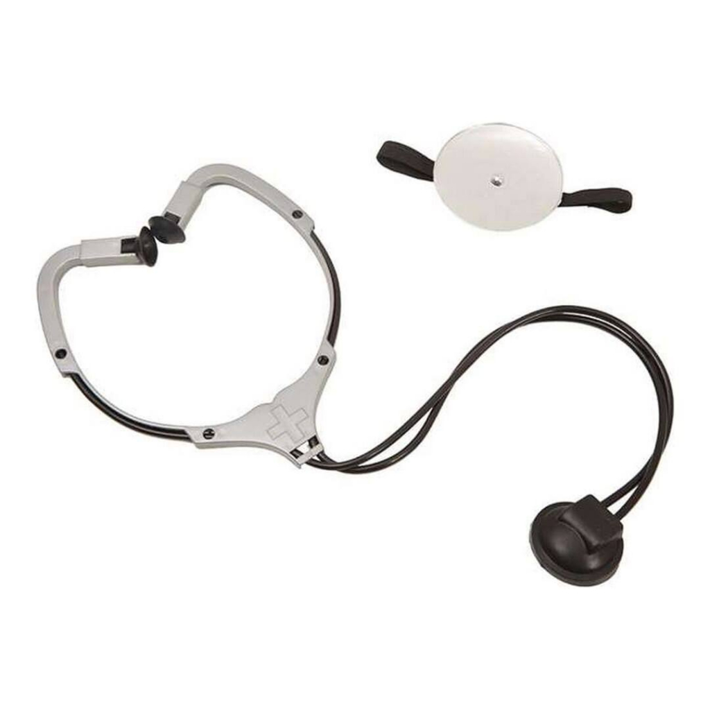 หูฟังคุณหมอของเล่น Stethoscope Toy for Nurse Doctor Costume   ด่วนมีส่งGrabค่า ราคา ถูกที่สุด ดีลบีเคเค แกลเลอรีภาพที่ 4