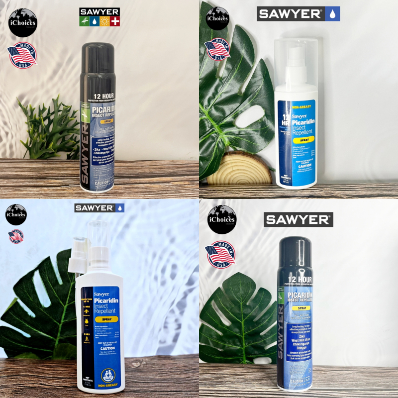 [Sawyer] Picaridin Insect Non Greasy Repellent Spray สเปรย์กันแมลง ไล่แมลง ยุง