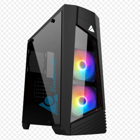 AZZA Mid Tower Tempered Glass RGB Gaming Computer Case Blaze 231G – Black สินค้ารับประกัน 1 ปี