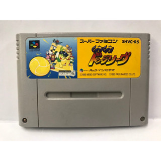 ตลับแท้ (SFC) Go! Go! Dodge League (Japan) Super Famicom  สินค้ามือสองนำเข้าจากญี่ปุ่น