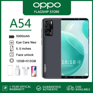 สมาร์ทโฟน oppo A54 RAM 6 ROM512GB เครื่องไทย ประกัน 3 เดือน