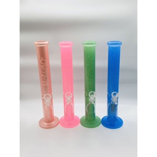 Bongแก้วงานสีพาสเทลมี4สีความสูง35cmงานเป็นแก้วสีไม่ลอกค่ะ