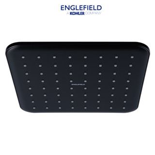 ENGLEFIELD Anzio 10" square rain showerhead หัวฝักบัว ทรงเหลี่ยม รุ่นแอนซีโอ 10 นิ้ว K-26721X-BL