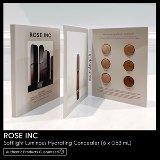 ROSE INC Softlight Luminous Hydrating Concealer คอนซิลเล่อร์ขนาดทดลอง พร้อมส่ง &amp; เเท้ 100%