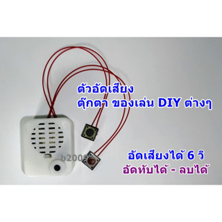 ตัวอัดเสียง 6 วิ ตุ๊กตาอัดเสียง ของเล่น DIY ต่างๆ