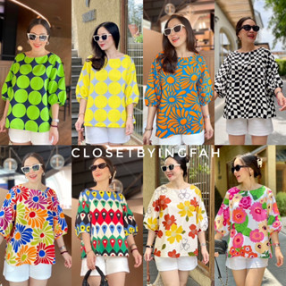 puff sleeve blouse เสื้อคอปสด แขนสั้น ทรงเอปล่อย