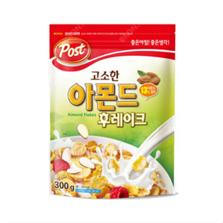 🥑 พร้อมส่ง 🥑คอนเฟลกรสอัลมอนด์ Post Almond Flakes 300g