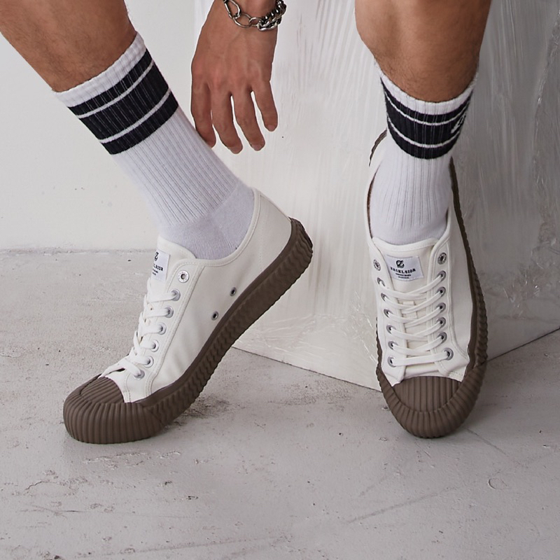 EXCELSIOR รองเท้าผ้าใบ รุ่น BOLT LO สี WHITE NUT