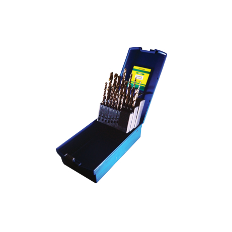 ชุดดอกสว่าน GEKKOU 19 ไซส์  |  High Speed Steel Cobalt (M35) NGK-10T