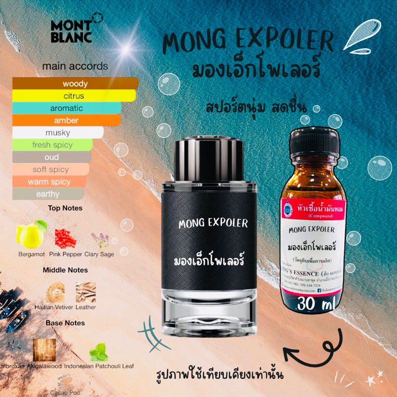 หัวเชื้อน้ำหอม 100% กลิ่นม่องบลังค์(MONG BRAN)