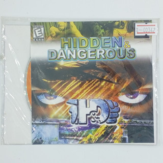 [00342] HIDDEN &amp; DANGEROUS (EU) แผ่นเกมก็อปปี้ PS1 แผ่นเกมปั๊มโรงงาน มือสองสภาพดี