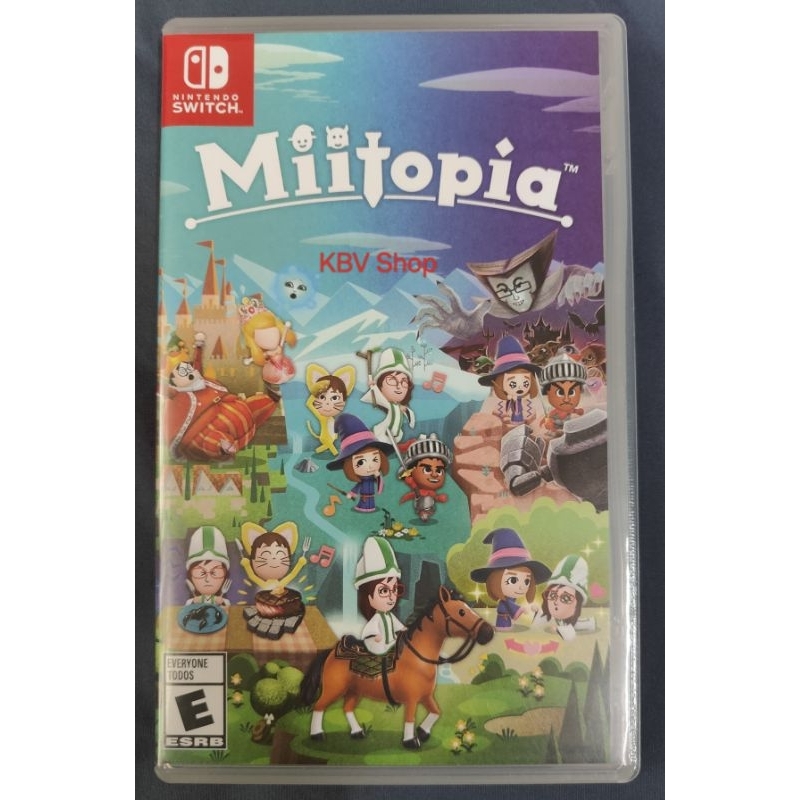 (ทักแชทรับโค๊ด)(มือ 1,2)Nintendo Switch : Miitopia มือหนึ่ง มือสอง