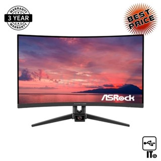 Monitor 27 ASROCK PG27F15RS1A (VA, HDMI, DP) CURVE 2K 240Hz ประกัน 3Y จอคอม จอมอนิเตอร์