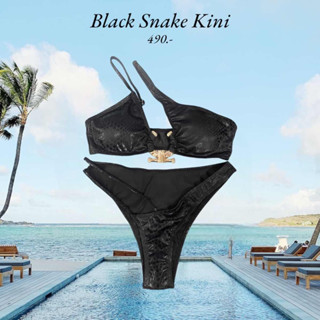 HH558🖤 Black Snake Kini (490.-)