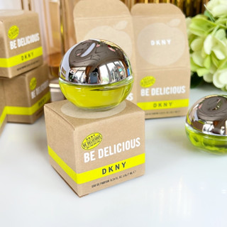 🧡 น้ำหอมจิ๋ว ขวดมินิ 🧡 หอมสดใส กลิ่นใช้ง่าย :  DKNY Be Delicious EDP 7ml ของแท้ 100 %