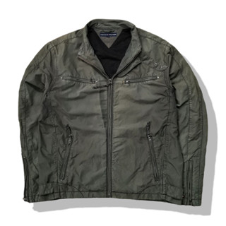 Tommy Hilfiger Green Military Jacket รอบอก 48”