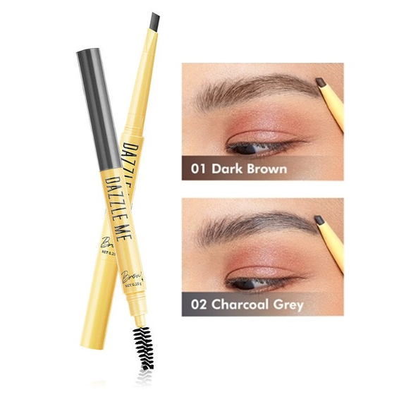 (แท่งเหลือง) ดินสอเขียนคิ้ว แดซเซิล มี บราว ไลค์ลี่ Dazzle Me Brow Likey 0.25g.