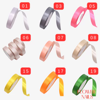 ริบบิ้นผ้าซาติน ริบบิ้น ผ้าซาติน ribbon 1.5cm ห่อของขวัญ ของตกแต่ง โบว์ติดของขวัญ งานdiy งานประดิษฐ์