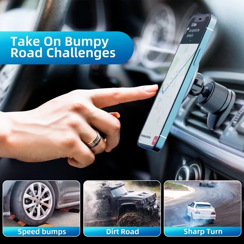 House live *C99* พร้อมส่งที่ไทย แหวนแม่เหล็กติดแดชบอร์ดรถยนต์ สําหรับ i-Phone 14 13 12 Pro Max Mini 