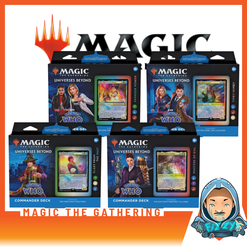[FIZZY] Magic the Gathering (MTG): Doctor Who - Commander Deck