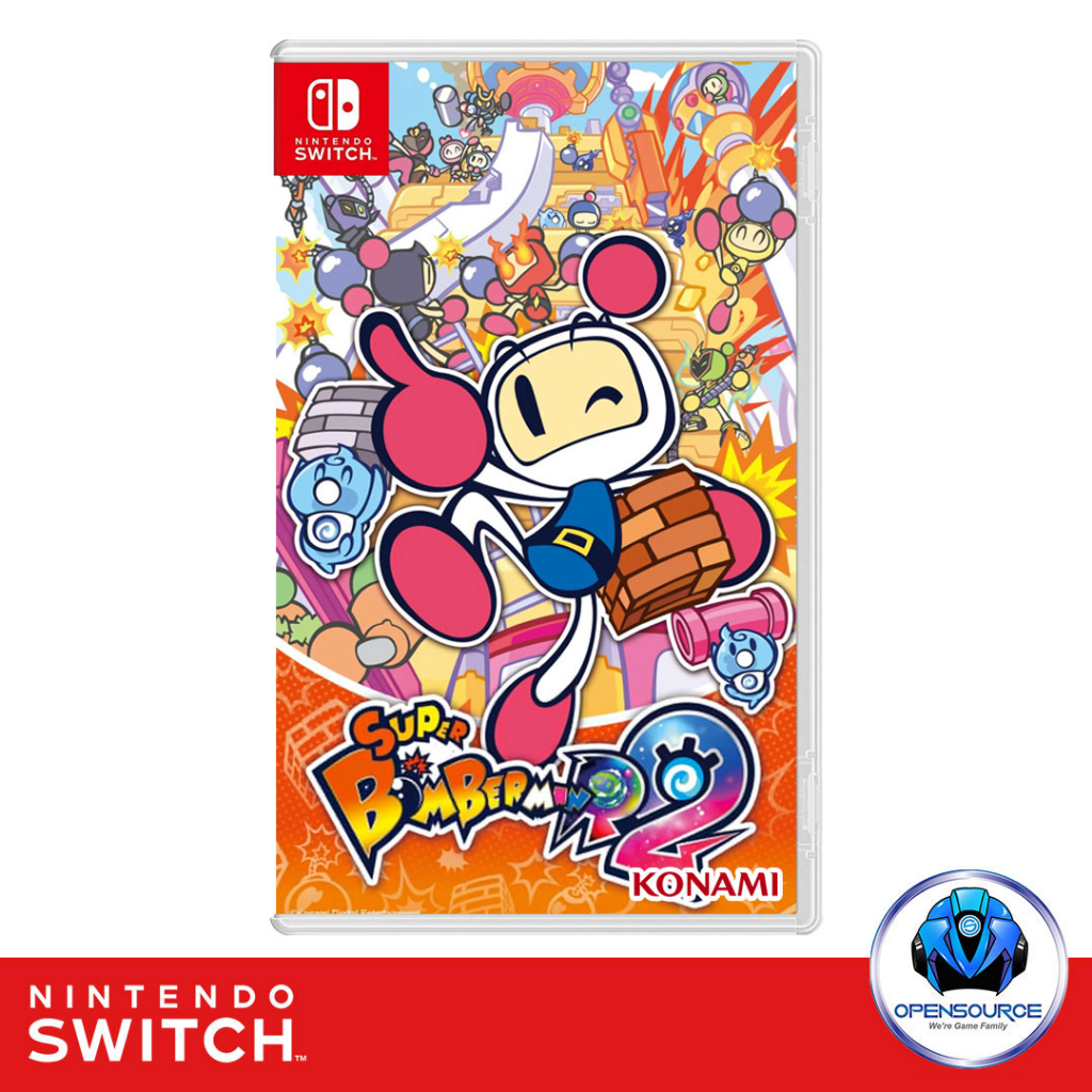 [เกมส์ RETRO ยอดฮิตในอดีต]Nintendo: SUPER BOMBERMAN R 2 (ASIA ENG) - Nintendo Switch