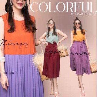 Mirrorsisters MaTaRAA 2TONES DRESS