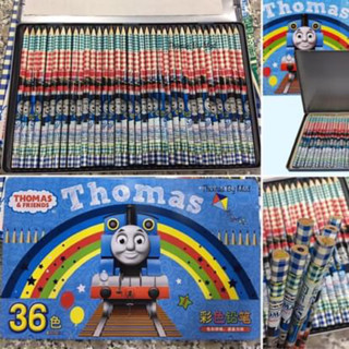 สีไม้ 🚂 รถไฟ โทมัส โธมัส Thomas and friends