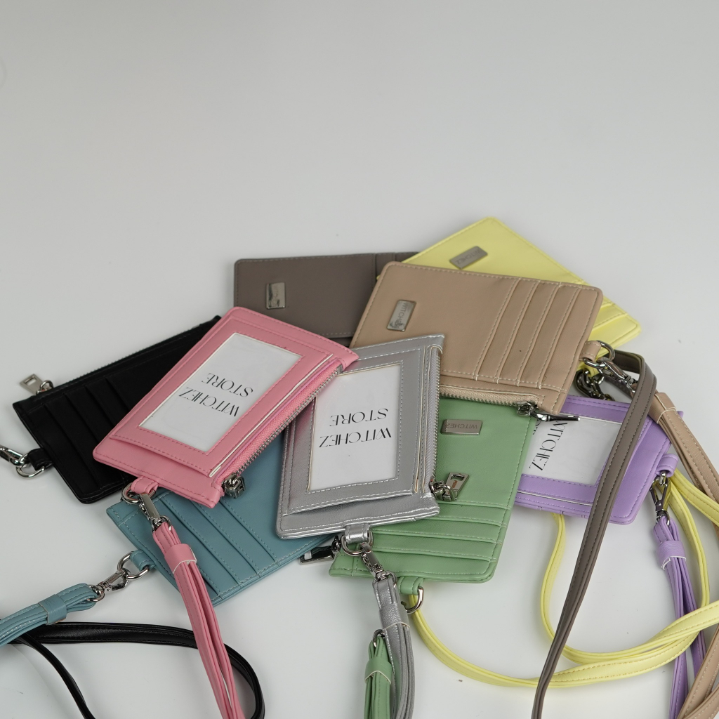WITCHEZ MYLA(ไมลา)CARD HOLDERกระเป๋าใส่บัตร การ์ดใส่บัตรพนักงาน มีช่องรูป