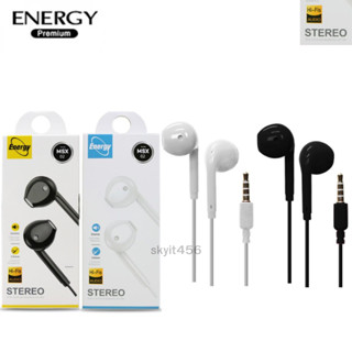 หูฟัง สมอลทอร์ค small talk  JACK (3.5 mm) ยี่ห้อ Energy รองรับมือถือทุกรุ่น