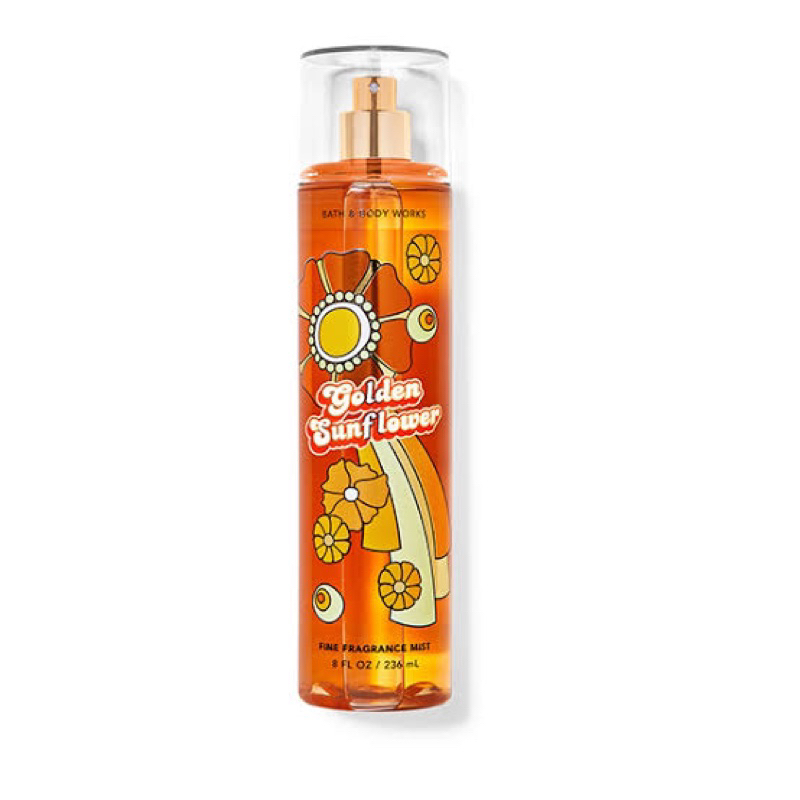Bath & Body Works Golden Sunflower Fine Fragrance Mist 236ml. ของแท้