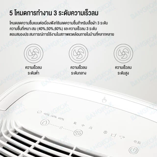 NEW WIDETECH Internet Dehumidifier เครื่องลดความชื้นอัจฉริยะรุ่น APP เชื่อมโยงลดความชื้นมัลติฟังก์ชั่น 18L