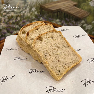 ขนมปัง ซาวโดวจ์ สูตร ดีลล์ แอนด์ การ์ลิค (ผักชีลาวและกระเทียม) SOURDOUGH DILL & GARLIC