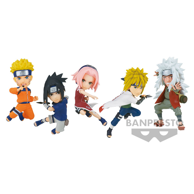 Bandai(บันได) BANPRESTO WCF SET-5-NARUTO WORLD COLLECTABLE FIGURE - SET - 5