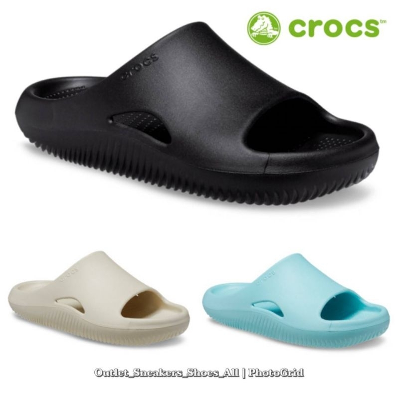 รองเท้าแตะ Crocs Mellow Recovery Slide Unisex ใส่ได้ทั้ง ชาย หญิง [ ของแท้💯 พร้อมส่งฟรี ]