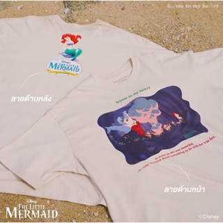 (พร้อมส่ง) Hometomyheart - The Little Mermaid เสื้อยืด Cuddle อก56"