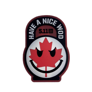 5.11 Tactical Have A Nice Wod 81400 แถบ เครื่องหมาย Have A Nice Wod ด้านหลังมีเวลโคร ใช้ตกแต่งติดกับหมวก กระเป๋าและเสื้อผ้า