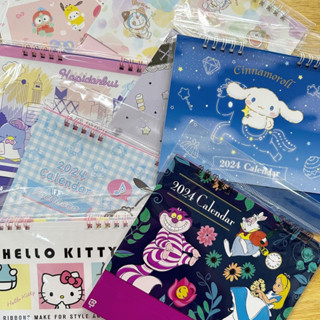 NEW!!! Calendar ปฏิทินตั้งโต๊ะ ปี2024 ลาย Disney/Sanrio