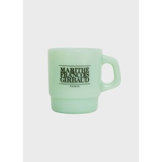 CLASSIC LOGO MILK GLASS MUG mint