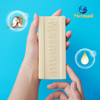 Sea Mermaid สบู่ซักผ้าซีเมอร์เมด 5ก้อน ซื้อ2แถม3 สบู่ขจัดคราบฝังลึก สบู่น้ำมันมะพร้าว
