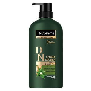 TRESEMME เทรซาเม่ ซาลอน ดีท็อกซ์ ขิงและชาเขียว แชมพู ขนาด 450 มล.