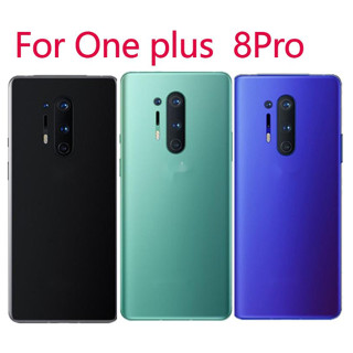 ฝาครอบแบตเตอรี่ด้านหลัง คุณภาพสูง สําหรับ ONEPLUS 8 Pro BATTERY Back Cover OnePlus8pro