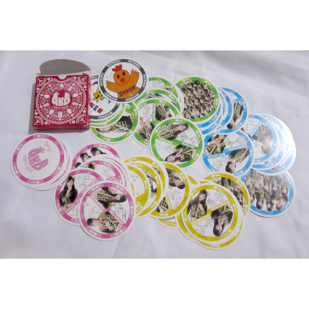 การ์ด ไพ่ akb48 2017 ทรงกลม