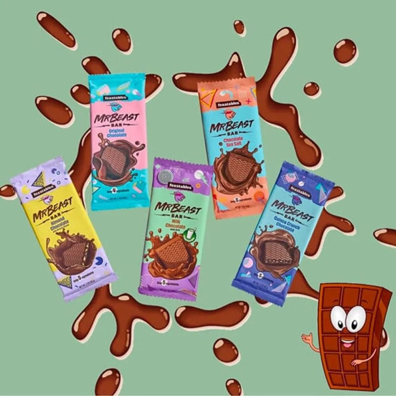 Mr beast chocolate bar 60g/2.1oz