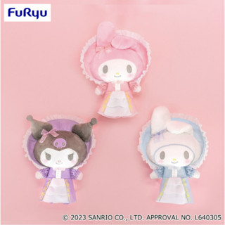 ตุ๊กตา Traveling My Melody &amp; Kuromi Plush Season2 (งานลิขสิทธิ์)