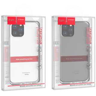 เคสHoco สีใสสีชา สำหรับไอโฟนทุกรุ่น i16/16plus/16pro max/15pro max/11,12,13,14,15 pro max,SE,i11Xs max,Xr,Xs,X,8p,7p,6p