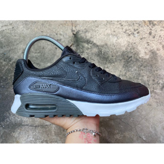 Sz.38.5/24.5 ซม. Nike Air Max 90 Ultra SE Deep Pewter มือสองของแท้ 100%