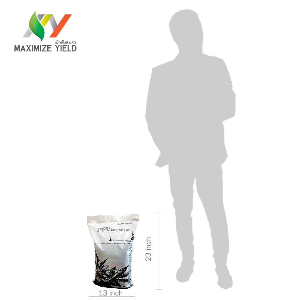Maximize Yields ดินปลูก PPV MIX MEDIA (20L) พีทมอสผสมเพอร์ไลท์ และเวอร์มิคูไลท์ ดินโปร่งสูตรพิเศษ - รูปที่ 2